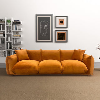 Burnt Orange Sofa