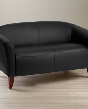 Black LeatherSoft Loveseat