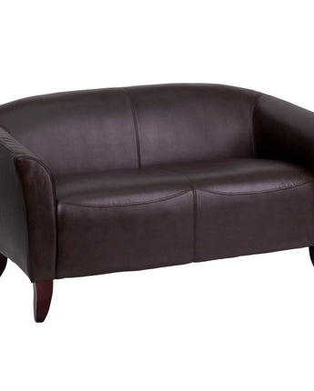 Brown LeatherSoft Loveseat