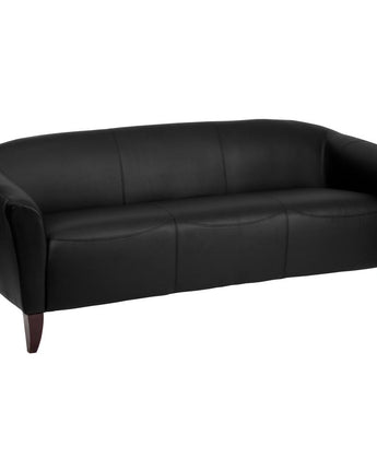 Black LeatherSoft Sofa