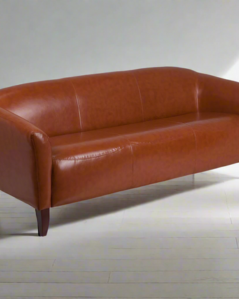 Cognac LeatherSoft Sofa