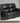 Black LeatherSoft Loveseat with Two Built-In Recliners