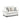 Living Room Beaujardin Loveseat with Four Throw Pillows