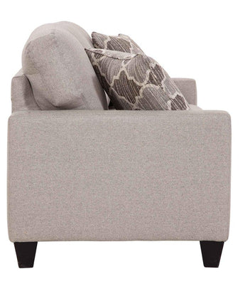 American Furniture Classics Loveseat with Two Accent Pillows