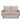 57 Inch Wide Upholstered Two Cushion Loveseat with Square Arms