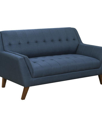 Wallace & Bay Browning Loveseat, Navy Peacock