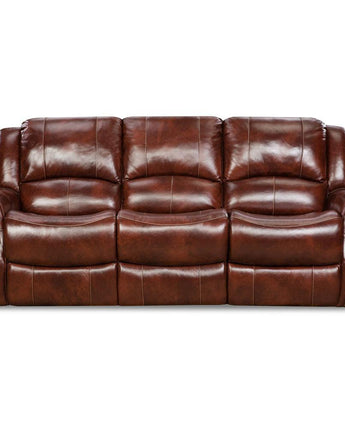 Telluride 100% Leather Double Reclining Sofa