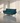 Acton Upholstered Flared Arm Loveseat Teal Blue