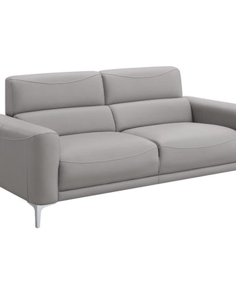 Glenmark Track Arm Upholstered Sofa Taupe