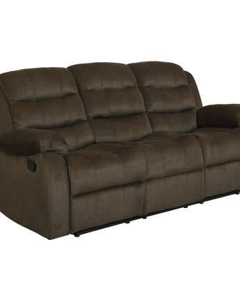 Rodman Pillow Top Arm Motion Sofa Olive Brown