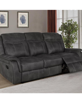 Lawrence Upholstered Tufted Back Motion Sofa