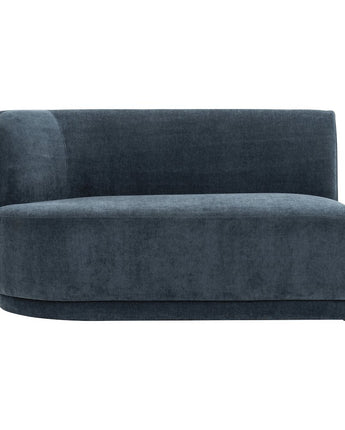 Yoon 2 Seat Sofa Left Nightshade Blue