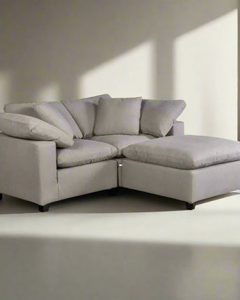 Terra Condo Nook Modular Sectional Light Grey