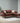 Mia Brown Sectional Sofa Chaise with USB Charger & Pillows