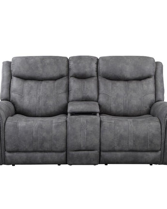 Morrison Power Console Loveseat Stone