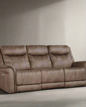 Morrison Power Sofa Camel