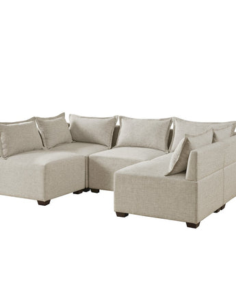 5-Piece Modular U-Shape Sofa