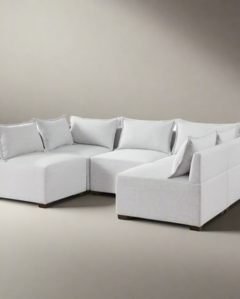 5-Piece Modular U-Shape Sofa