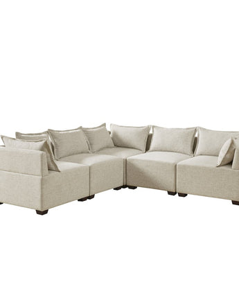 5-Piece Modular L-Shape Sofa