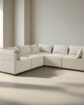 5-Piece Modular L-Shape Sofa