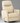 Harlow Swivel Glider Leather Recliner Chair - Ivory