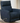 Carson Swivel Glider Suede Recliner Chair - Midnight Blue