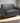 Lorell Accession Reception Loveseat - 55" x 34.5" x 31.3" - Leather Black Seat - Leather Black Back - 1 Each