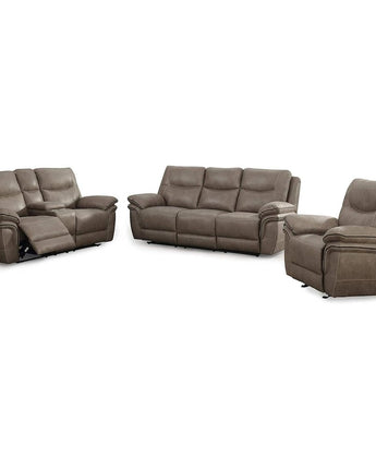 Isabella Sofa, Loveseat and Chair Set - Sand