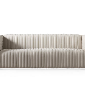 Elara Sofa - Cream Velvet