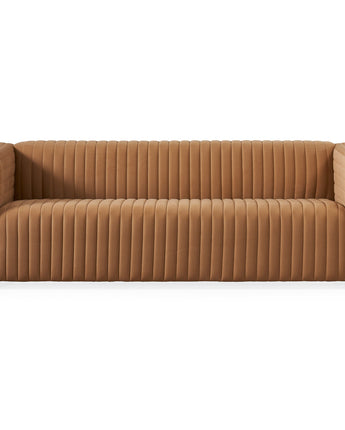 Elara Sofa - Mocha Velvet