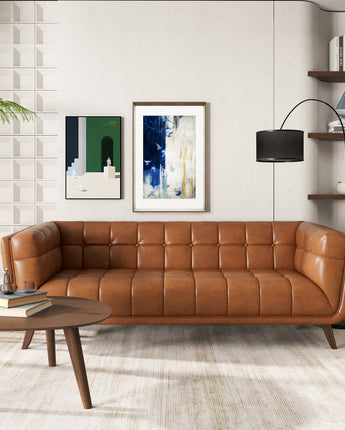 Addison Leather Sofa