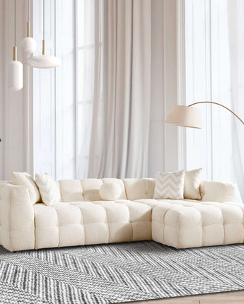 Alana Tufted Sectional Sofa