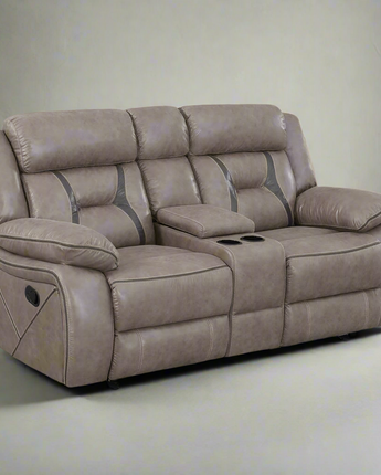 Tyson Reclining Glider Console Loveseat