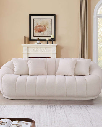 Maximillian Tight Back Japand Couch with clean lines and neutral tones.