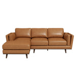 Chase Genuine Leather Sectional | Cherie Furniture