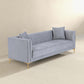 Angelina Mid-Century Modern Velvet Tufted Sofa
