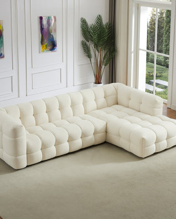 Morrison Cream Sectional Sofa