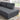 Close up Grey Glander Cozy Sectional Sofa