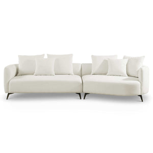 McKenzie Mid-century Modern Boucle Sectional Sofa