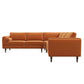 Orange Corner Sectional Sofa