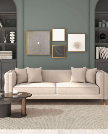 Edward Mid Century Modern Velvet Sofa