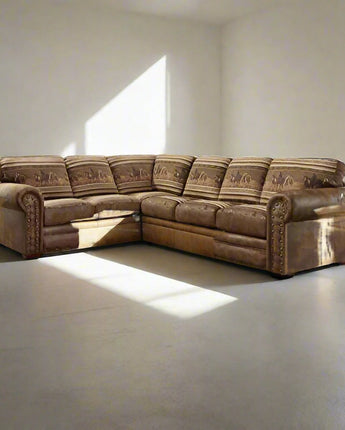 Wild Horses Two Piece Sectional Sofa