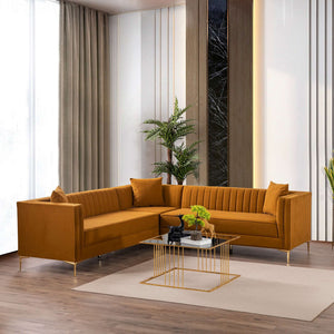 Kenda corner sectional sofas in a living room